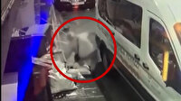 İzmir'de yaşlı kadın kapağı çalınan rögar çukuruna düştü: O anlar kamerada